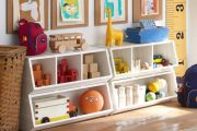Фото 2 Шкафы для игрушек в детскую комнату: 90 ярких и практичных решений для вашего малыша