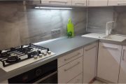 Фото 24 Угловая тумба под мойку на кухню: размеры, виды и 90+ вариантов удобного размещения