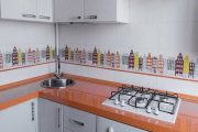 Фото 32 Угловая тумба под мойку на кухню: размеры, виды и 90+ вариантов удобного размещения