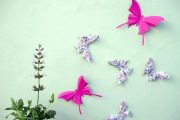 Фото 20 Бабочки на стене: 70 вдохновляющих фотоидей и мастер-класс по декору своими руками