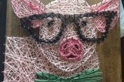 Фото 36 Панно из гвоздей и ниток: 70+ идей, которые вдохновят на создание шедевров