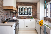 Фото 13 Кухня без верхних шкафов: 75+ функциональных интерьеров для тех, кто устал от кухонной классики