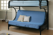 Фото 20 Двухъярусная кровать с диваном: 80+ избранных решений для оптимизации пространства