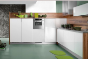 Фото 17 Минимализм в тренде: обзор элегантных кухонь без ручек и варианты их механизмов
