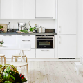 Шкаф-пенал для кухни (70+ фото): как выбрать мультифункциональный кухонный пенал и не переплатить? фото