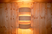 Фото 2 Cовременные светильники и абажуры для бани и сауны: советы по выбору и монтажу