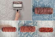 Фото 10 Фактурная краска для стен: обзор стильных идей для дизайна квартиры и дома