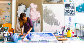 Создаем интерьер полноценной студии: 70 идей рабочего места художника и мастерской в доме фото