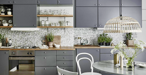 Серая кухня IKEA: популярные модели и дизайнерские варианты обустройства интерьера фото