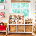 Стеллажи и ящики для хранения игрушек: 60 вместительных и удобных вариантов для вещей малыша фото