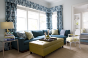 Фото 24 Бирюзовый диван в интерьере: 60+ фотоидей потрясающих вариантов мебели в цвете Тиффани