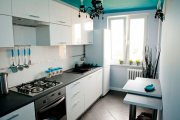 Фото 19 Компактные решения: выбираем идеальную прямую кухню длиной три метра