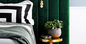 Интерьер бело-зеленой спальни: секреты гармоничных сочетаний и выбор декора фото