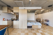 Фото 30 Бетонный потолок в интерьере: 60+ лаконичных идей для дизайна в стиле лофт, минимализм и хай-тек