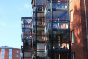 Фото 9 Остекление балконов с выносом: современные способы и технологии