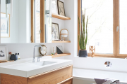Фото 10 Северный минимализм: 60+ стильных интерьеров ванной и туалета в скандинавском стиле